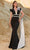 MNM COUTURE 2779 - Plunging Trumpet Long Gown Evening Dresses