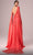 MNM Couture E0061 - Sheer Cascade Evening Gown Mother of the Bride Dresses