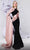 MNM Couture E0072 - One Shoulder Long Cape Evening Gown Evening Dresses