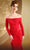 MNM Couture F02848 - Long Sleeve Weaved Evening Gown Mother of the Bride Dresses