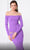 MNM Couture F02848 - Long Sleeve Weaved Evening Gown Mother of the Bride Dresses