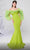 MNM Couture F02850 - Ethereal Ruffle Evening Gown Prom Dresses 4 / Olive