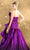 MNM Couture F02867 - Pleated Ribbon Evening Gown Formal Gowns