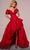 MNM Couture F02872A - High Low Evening Gown Formal Gowns 4 / Red