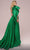 MNM Couture F02881A - Bow Accent Overskirt Gown Formal Gowns