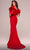 MNM Couture F02886 - 3D Floral Short Sleeve Evening Gown Mother of the Bride Dresses