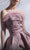 MNM COUTURE G1266 - Feathered Neckline Prom Gown Prom Dresses