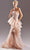 MNM COUTURE G1516 - Straight Across Ruffled Evening Dress Prom Dress