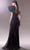 MNM Couture G1618 - Feathered One Shoulder Evening Gown Formal Dresses