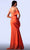 MNM Couture G1710 - Asymmetrical Drape Evening Gown Prom Dresses