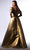 MNM Couture G1726 - Metallic Overskirt Evening Dress Evening Dresses