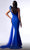 MNM Couture G1728 - Ruffed Sleeve Evening Dress Evening Dresses