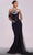 MNM Couture G1800 - Metallic Crumbcatcher Evening Gown Prom Dresses