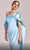 MNM Couture G1804 - Drape Cape Evening Gown Evening Dresses