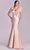 MNM Couture G1821 - Mermaid 3D Ribbed Lace Evening Gown Evening Dresses