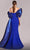 MNM Couture G1840 - Metallic Accented Evening Gown Evening Dresses