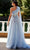 MNM Couture K3924 - One Shoulder Beaded Prom Gown Prom Dresses 10 / Light Blue