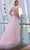 MNM Couture K4128 - See-Through Floral Embroidered Evening Gown Prom Dresses