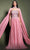 MNM Couture K4196 - Cape A-Line Evening Dress Evening Dresses