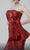 MNM Couture N0468 -Strapless Fitted Evening Dress Prom Dresses 18 / Burgundy