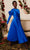 MNM COUTURE N0478 - Tea Length Pleated Dress Holiday Dresses