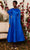 MNM COUTURE N0478 - Tea Length Pleated Dress Holiday Dresses