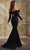 MNM Couture N0566 - Textured Bow Evening Gown Formal Dresses