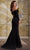 MNM Couture N0566 - Textured Bow Evening Gown Formal Dresses