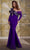 MNM Couture N0566 - Textured Bow Evening Gown Formal Dresses