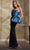 MNM Couture N0568 - Draped Two Tone Evening Gown Prom Dresses