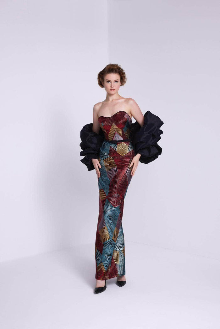 MNM Couture N0590 - Sweetheart Sheath Evening Dress Special Occasion Dress