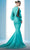 MNM Couture N0605 - Split Sleeve Mermaid Evening Gown Evening Gown