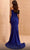 MNM Couture V07391 - Straight Across Bow Bodice Evening Gown Formal Dresses