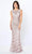 Montage by Mon Cheri - 119958 Ombre Lace Trumpet Dress Mother of the Bride Dress 00 / Champagne Ombre