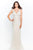 Montage by Mon Cheri - 120922 Plunging V-Neck Sleeveless Prom Dress Pageant Dresses 12 / Midnight