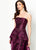 Montage by Mon Cheri - 219992 Sparkling Stone Accent Embellished Strapless Gown Prom Dresses 4 / Aubergine