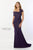 Montage by Mon Cheri M2214 - One Strap Beaded Trumpet Gown Evening Dresses 4 / Dk. Amethyst