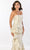 Montage by Mon Cheri M2225 - Srapless Mermaid Prom Gown Prom Dresses 8 / Pewter Gold