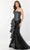 Montage by Mon Cheri M2228 - Strapless Open Back Prom Gown Prom Dresses 4 / Black