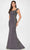 Montage by Mon Cheri M847 - Beaded Lace Crepe Mermaid Gown Special Occasion Dress