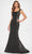 Montage by Mon Cheri M847 - Beaded Lace Crepe Mermaid Gown Special Occasion Dress