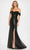 Montage by Mon Cheri M855 - Mikado Trumpet Gown with Beaded Bodice Special Occasion Dress