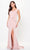 Montage by Mon Cheri M903 - Sleeveless Bow Evening Dress Evening Dresses 4 / Blush