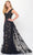 Montage by Mon Cheri M909 - Lace Overlaid Evening Dress Evening Dresses 4 / Black/Nude