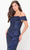 Montage by Mon Cheri M910 - Rosette Brocade Evening Dress Evening Dresses