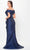 Montage by Mon Cheri M910 - Rosette Brocade Evening Dress Evening Dresses