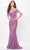 Montage by Mon Cheri M911 - Draped Off Shoulder Long Gown Formal Gowns 4 / Orchid