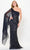 Montage by Mon Cheri M920 - One Shoulder Lace Evening Dress Formal Dresses 4 / Black