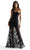 Mori Lee 49032 - Illusion Mermaid Prom Dress Special Occasion Dress 00 / Black