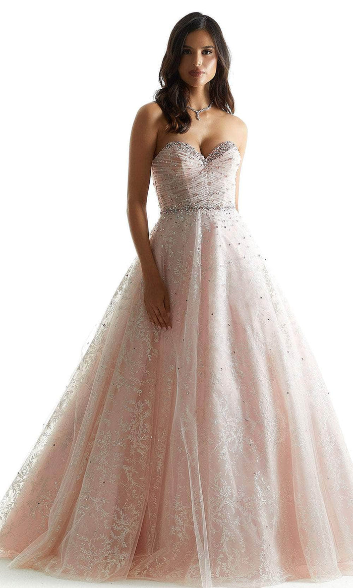 Mori Lee 49066 - Ruched Sweetheart Prom Dress Prom Dresses 00 / Blush/Champagne